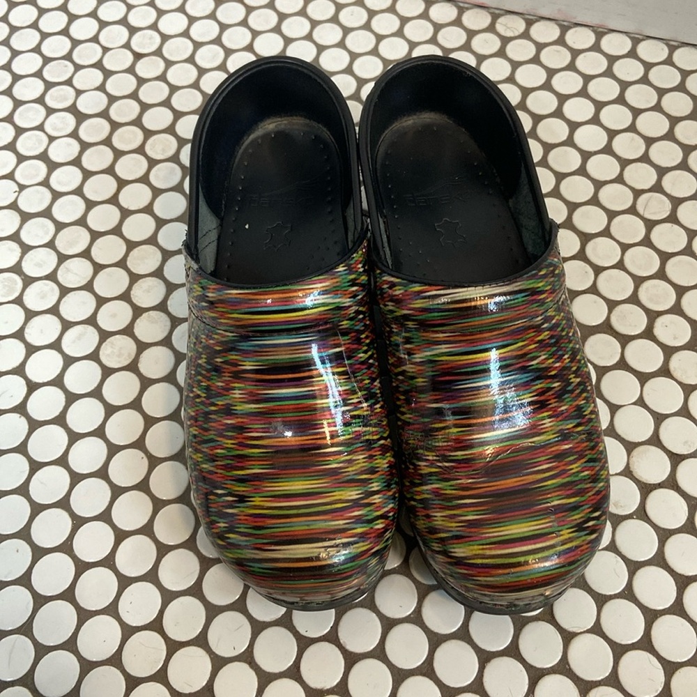 Dansko Multicolored Clogs Eu 36 Size 5.5 To 6 - image 3
